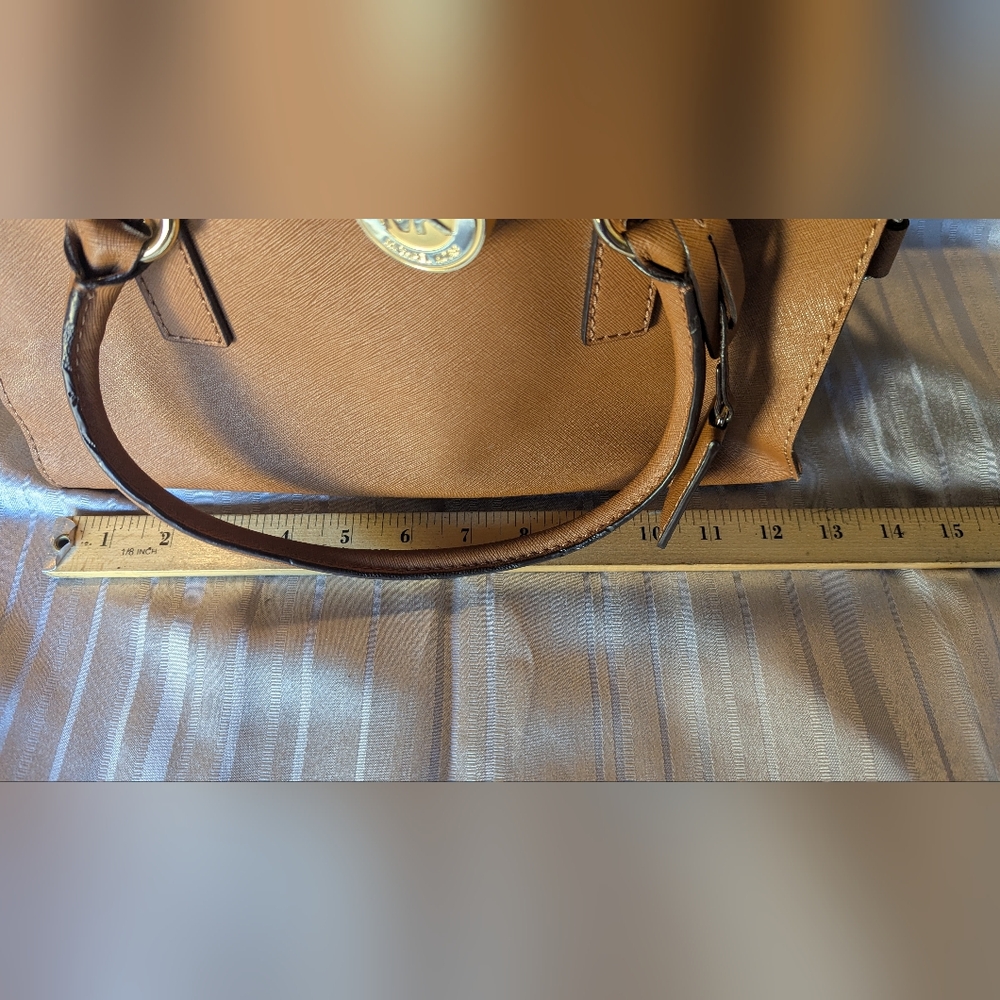 Michael Kors Brown Leather Satchel - Picture 2 of 12